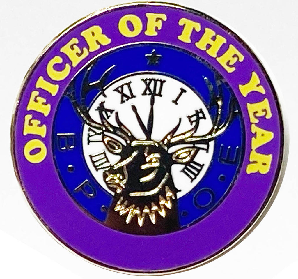 ELK OFFICER OF THE YEAR PIN