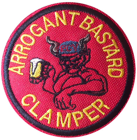 3 Inch Arrogant Bastard Clamper patch.