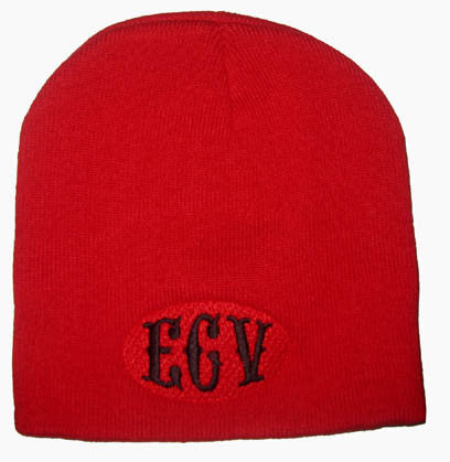 Cap ECV Beanie 8-Inch Red