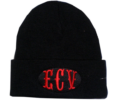 Cap ECV Beanie Black 12-inch Cuffed