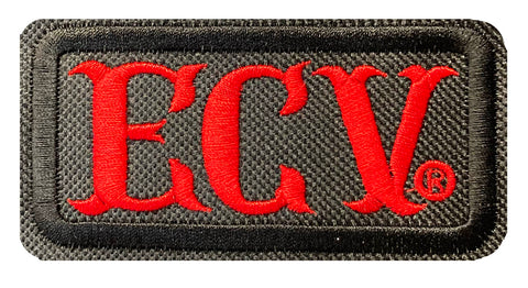 3 1/2 inch black ECV Patch