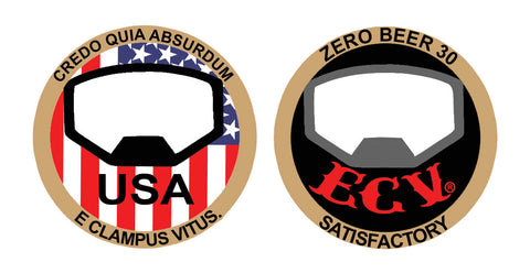 ECV USA 1 3/4-inch Coin and Bottle Opener