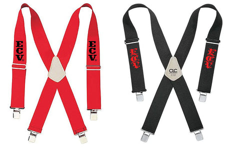 Red or Black ECV Suspenders