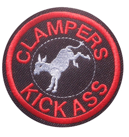 3 Inch Clampers Kick Ass Patch