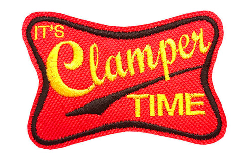 3 Inch "IT'S CLAMPER TIME" patch.