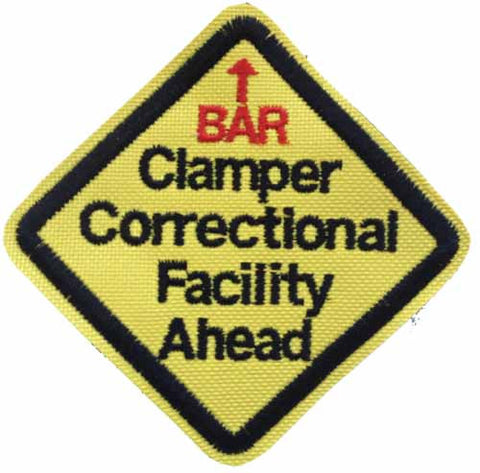 3 Inch Clamper Correctional Facility Patch
