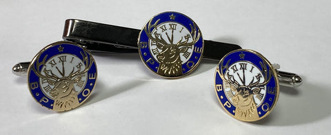BPOE Cuff Links and Tie Clasp