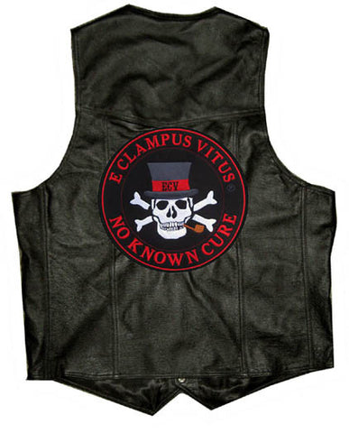 Vest w/10 inch No Known Cure Round Back Patch.