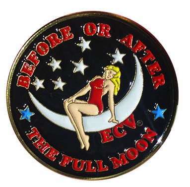 Before or After The Full Moon Pin