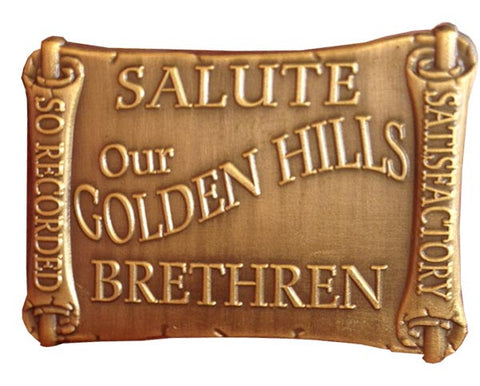 Golden Hills Pin