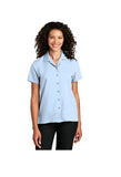 Cloud Blue Ladies Camp Shirt