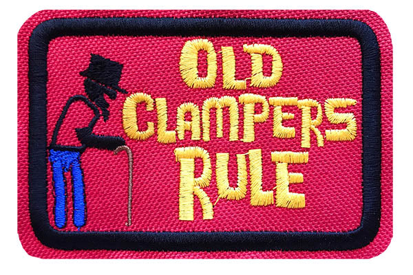 Old Clampers Rule Patch – Wreck'n Ball Enterprises