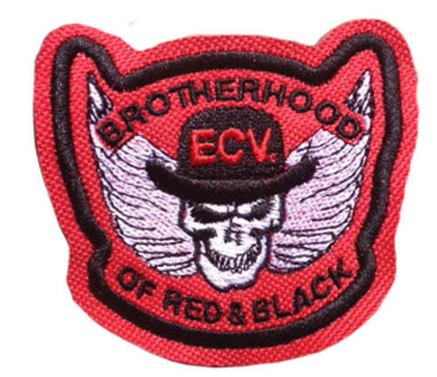 3 Inch Brotherhood of Red & Black Patch