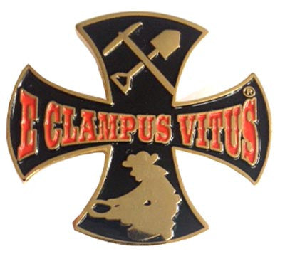 Clamper Iron Cross Miner Pin