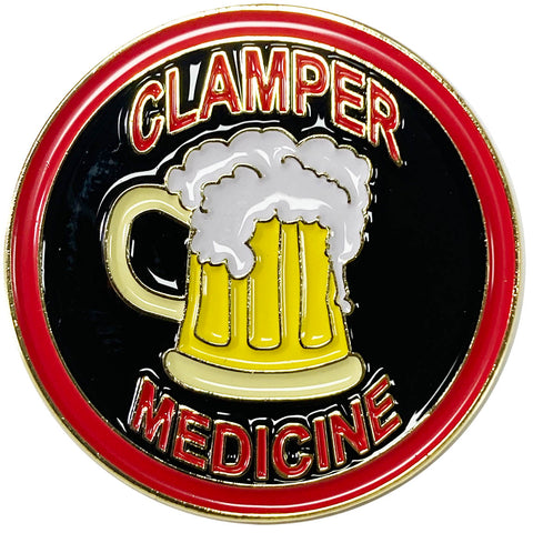 CLAMPER MEDICINE PIN