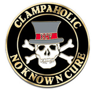 Clampaholic Pin