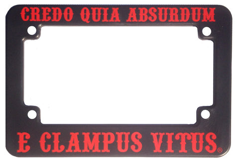 ECV Plastic Motorcycle License Plate Frame