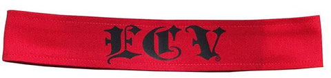 Stretchable ECV Hat Band - Red