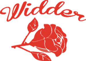 Widder Rose 6 inch Window Sticker