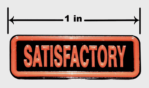 SATISFACTORY Pin