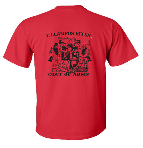 T Shirt ECV Coat of Arms red.