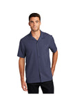 Mens Navy Blue Elks Camp Shirt