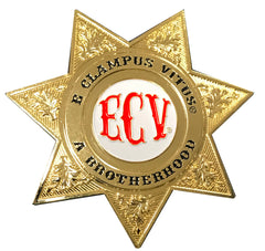 7 point star ECV badge.