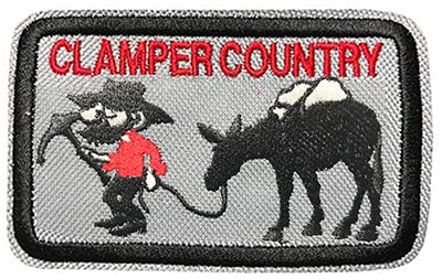 4 Inch Clamper Country Patch