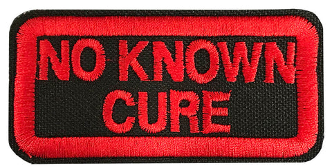 3 INCH NO KNOWN CURE PATCH