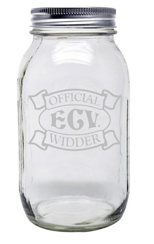 Widder 16 Ounce Mason Jar